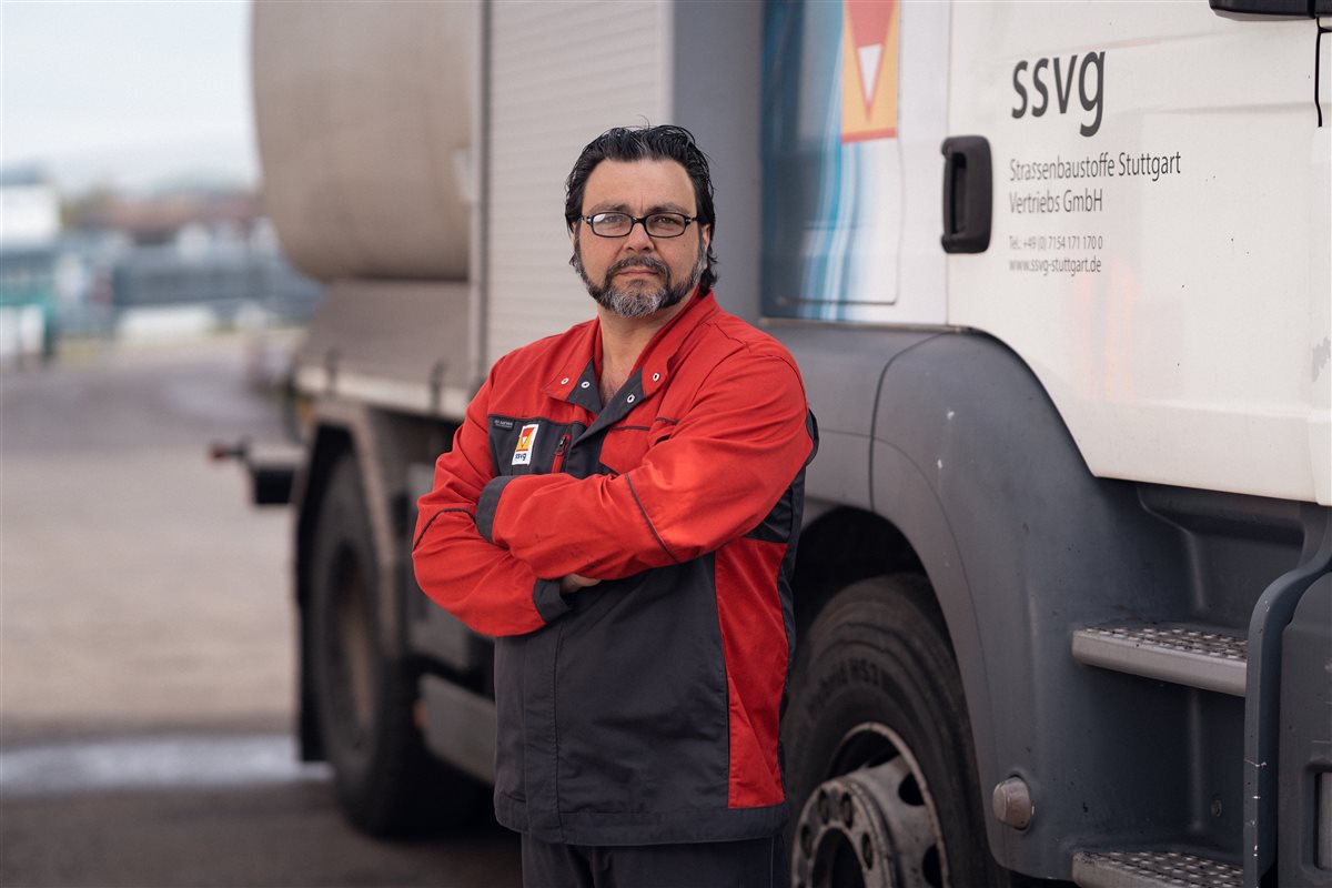 Kraftfahrer bei SSVG - Strassenbaustoffe Stuttgart